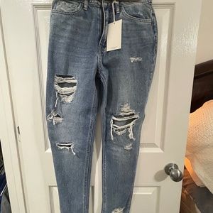 High waist jeans